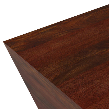 Abba - Handcrafted Square Coffee Table by Simpli-Home | Bel Furniture