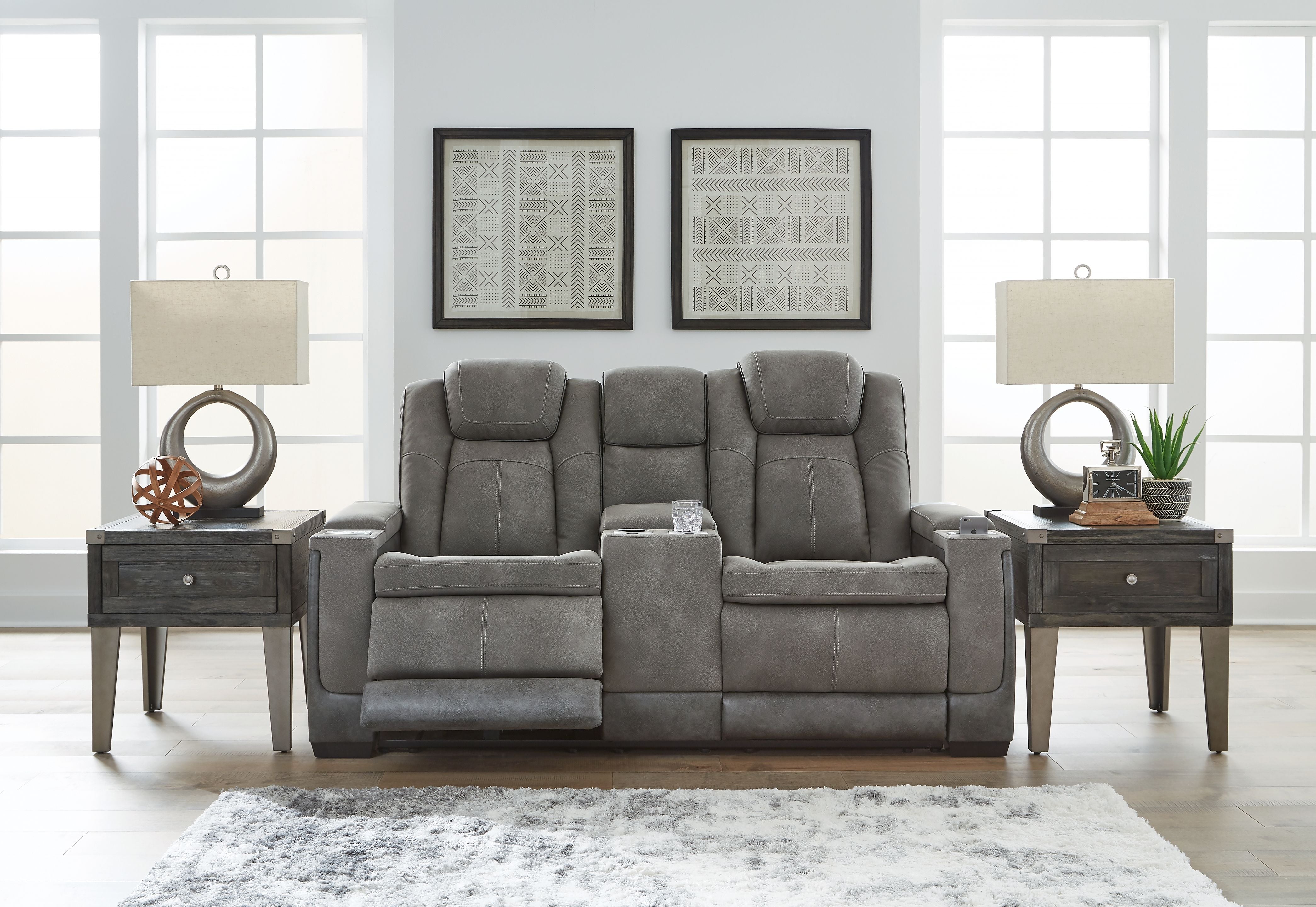 Next-Gen Durapella - Power Reclinering Living Room Set - Reclining Sof