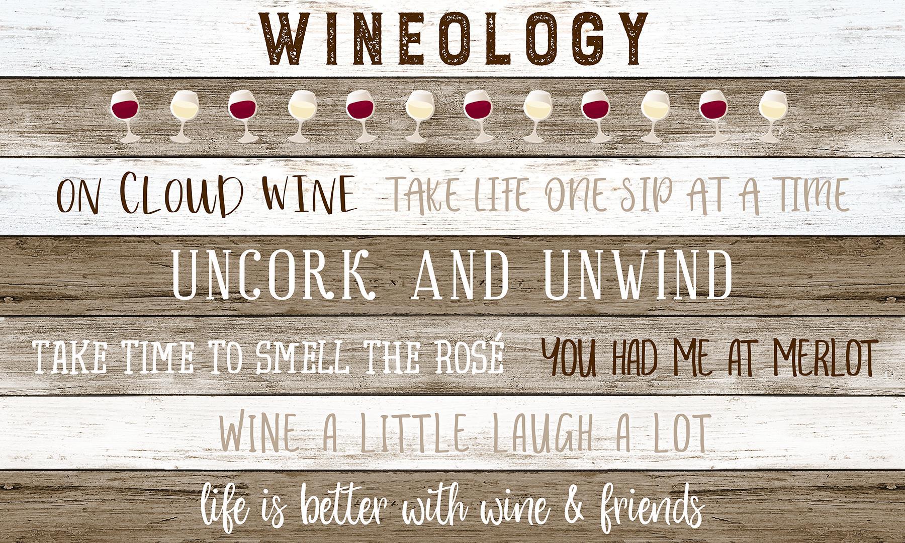 Wineology By Natalie Carpentieri - Dark Brown