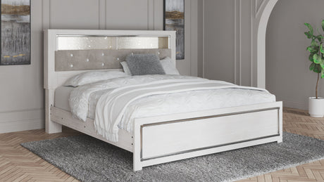 Altyra - Bookcase Bed White King None by Signature Design by Ashley® | Bel Furniture