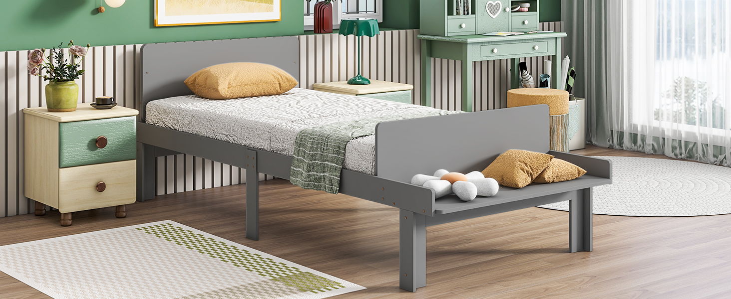 Bed With Footboard Bench