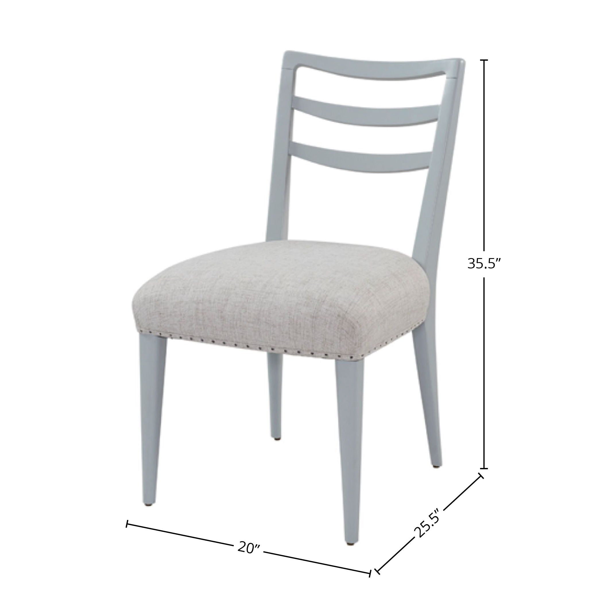 Ladderback Side Dining Chair (Set of 2)