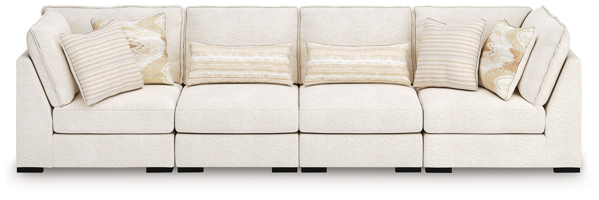 Donelson Creek - Sectional White 4 Pc. Sectional by Benchcraft® | Bel Furniture