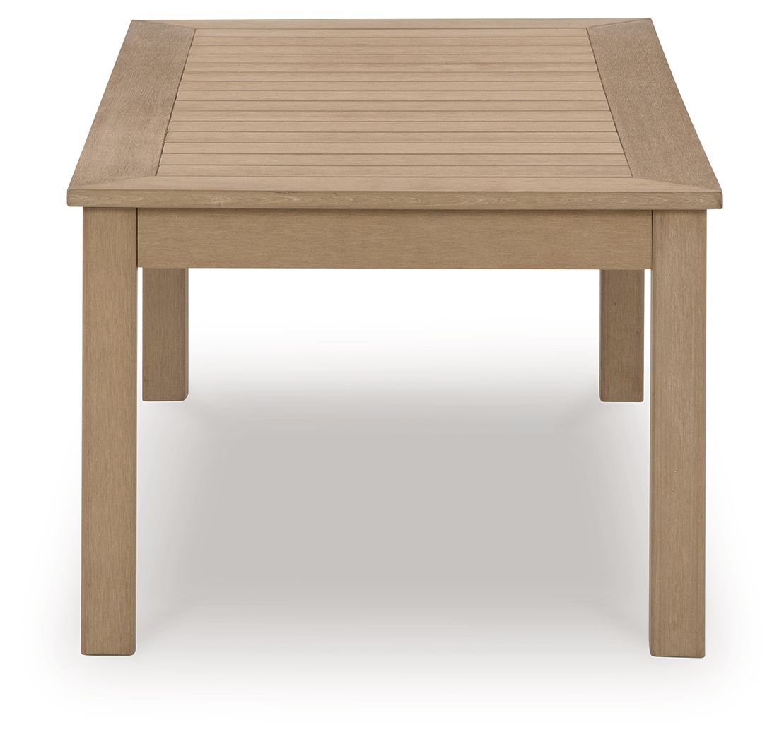 Hallow Creek - Driftwood - Rectangular Cocktail Table by Signature Design by Ashley® | Bel Furniture