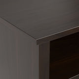 Warm Shaker - Low TV Media Stand - Brown
