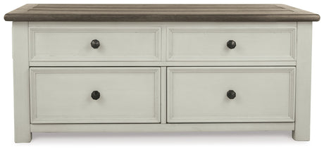 Bolanburg - White / Brown / Beige - Lift Top Cocktail Table by Signature Design by Ashley® | Bel Furniture