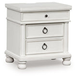 Rowlenstown - Three Drawer Night Stand