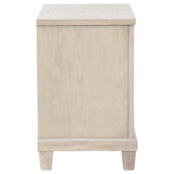 Pembroke - 2-Drawer Nightstand Bedside Table - Washed Oak