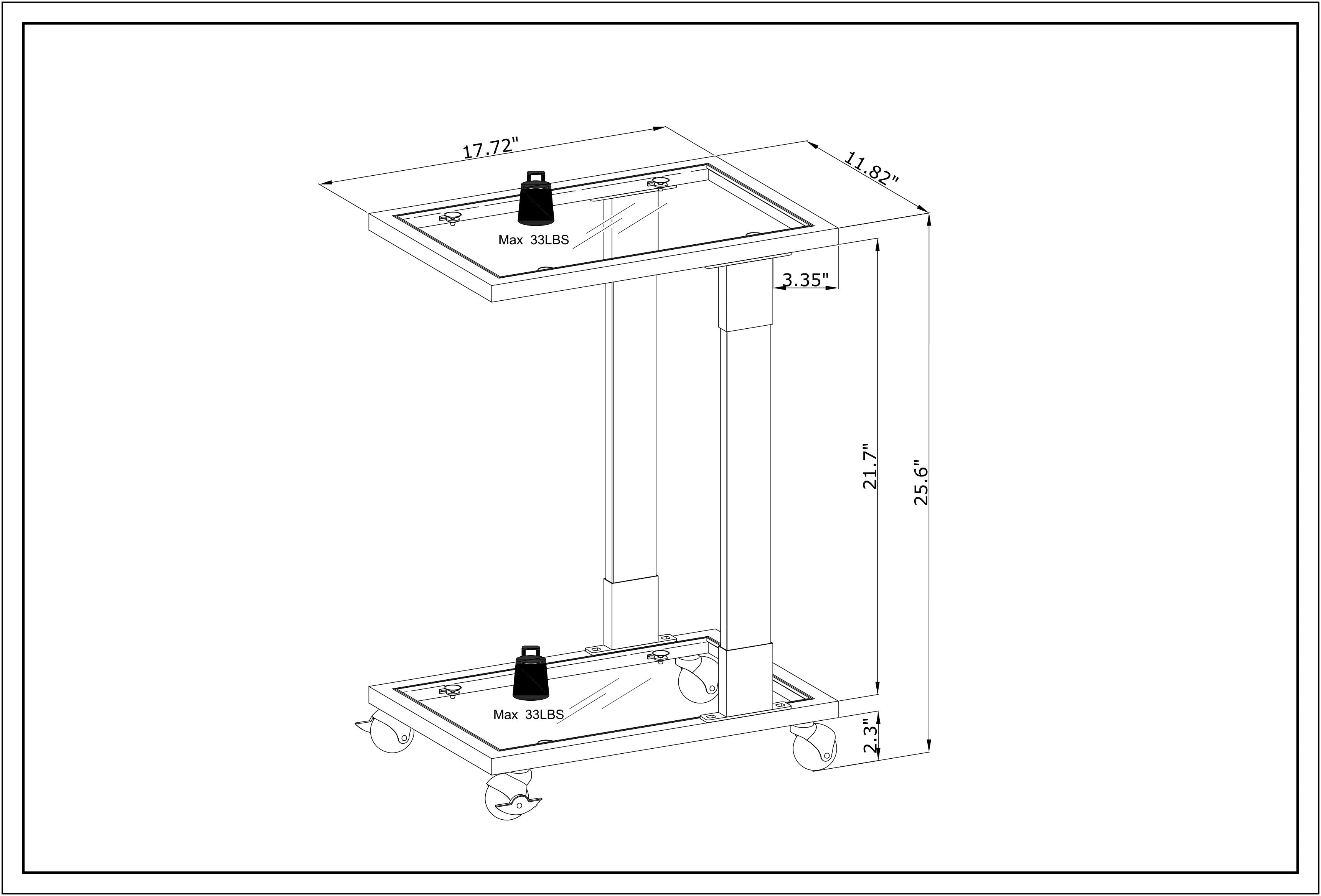 Side Table, Acrylic Sofa Table, Glass Top C Shape Square Table With Metal Base For Living Room, Bedroom, Balcony Home And Office