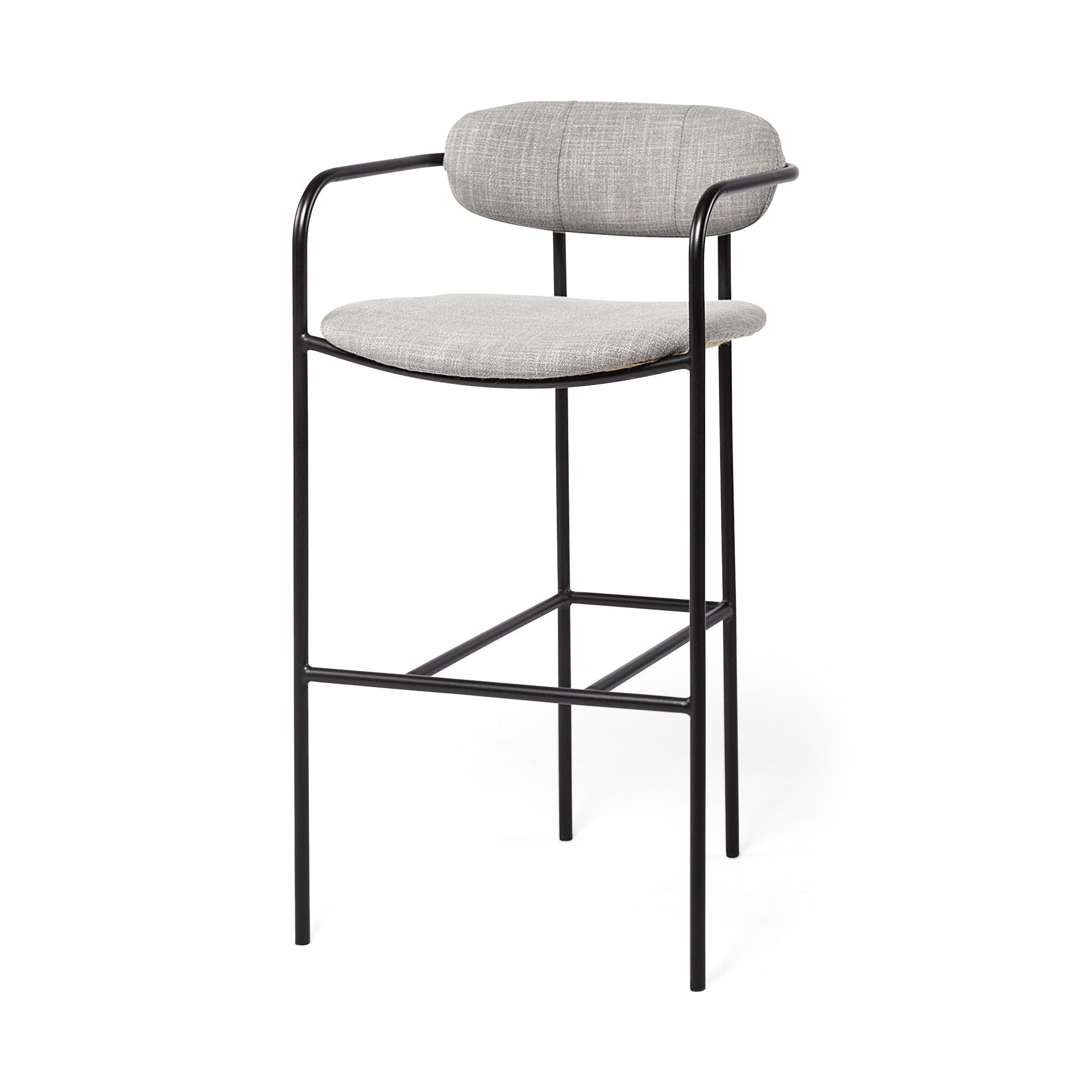 Steel Bar Chair - Gray