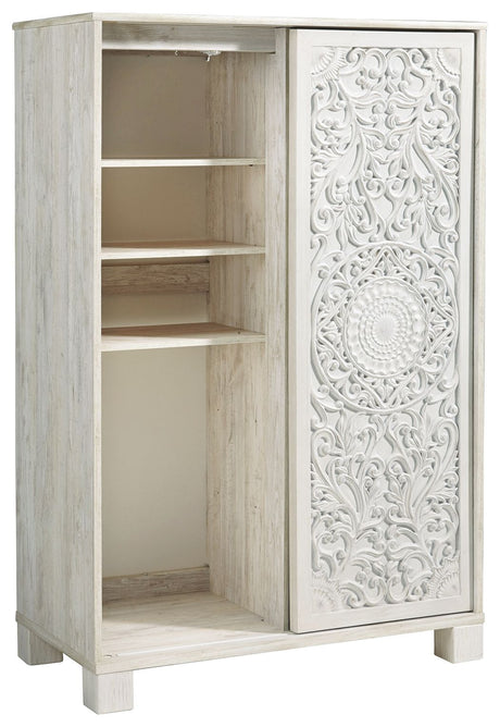 Paxberry - Whitewash - Dressing Chest by Signature Design by Ashley® | Bel Furniture