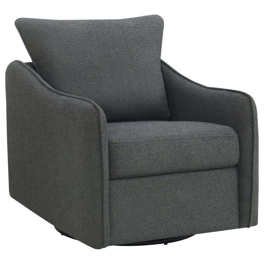 Madia - Upholstered Sloped Arm Swivel Glider Chair