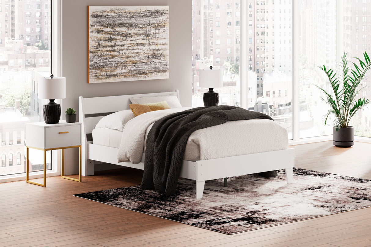 Socalle - Panel Platform Bed by Millennium® by Ashley | Bel Furniture