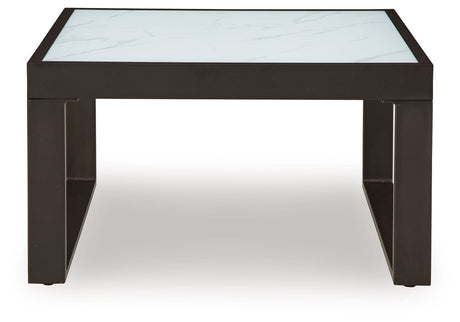 Beachloft - Black / Gray - Square Cocktail Table by Signature Design by Ashley® | Bel Furniture