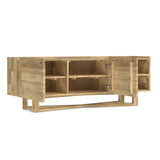 Harrow - TV Media Stand - Natural by Simpli-Home | Bel Furniture