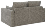 Dramatic - Granite - Loveseat by Benchcraft® | Bel Furniture