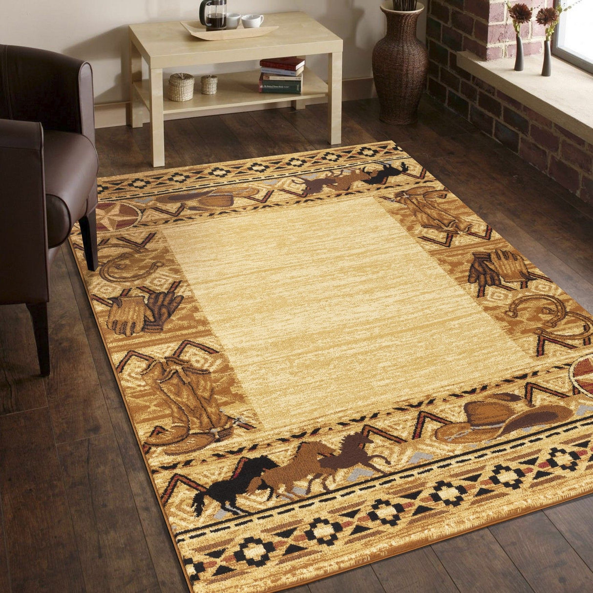 Tribes - GC_YLS4011 Southwest Area Rug by Icona Home Decor | Bel Furniture