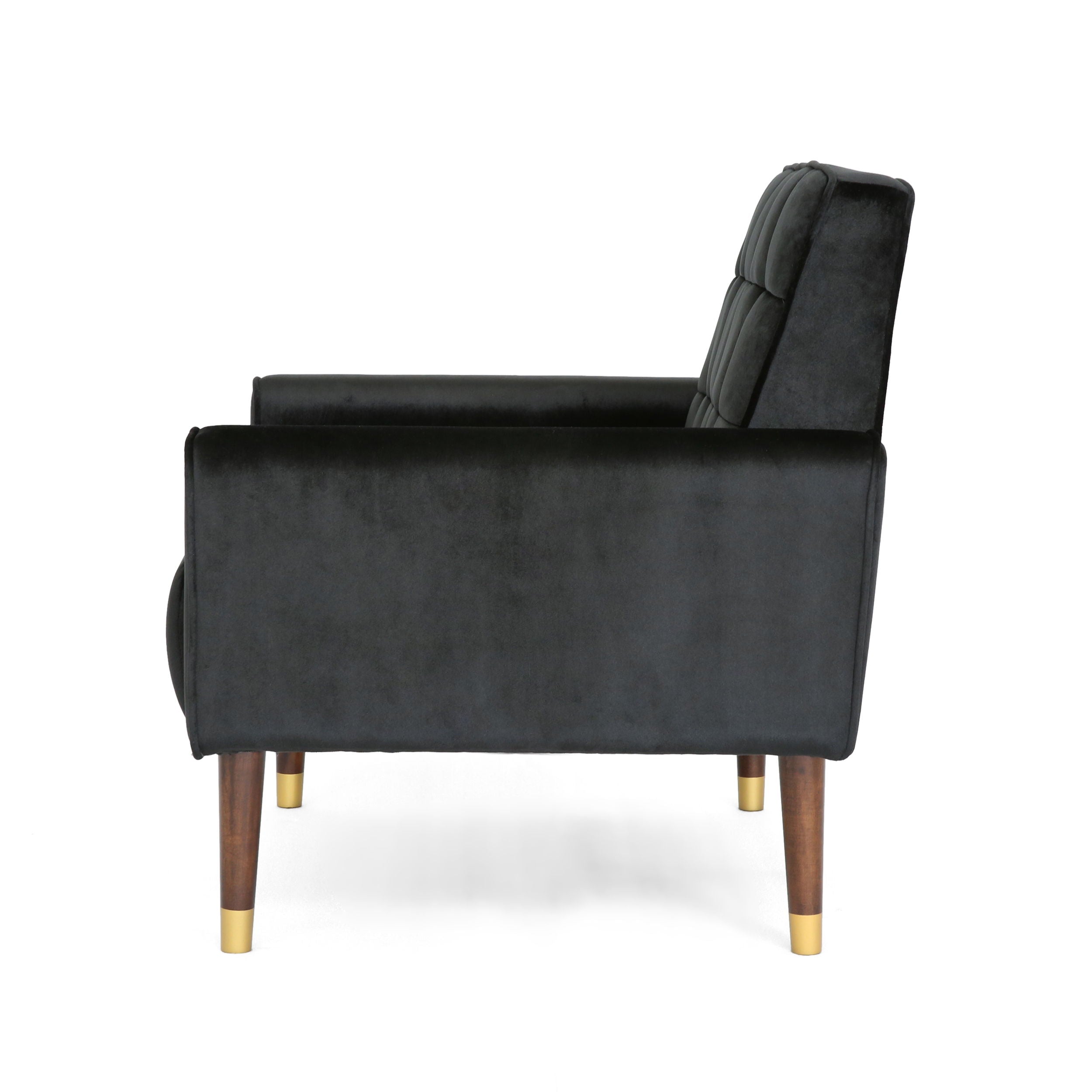 Comfy Arm Chair With Tufted Back, Modern For Living Room, Bedroom And Study