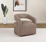 Westhill - Boucle Upholstered Swivel Accent Chair