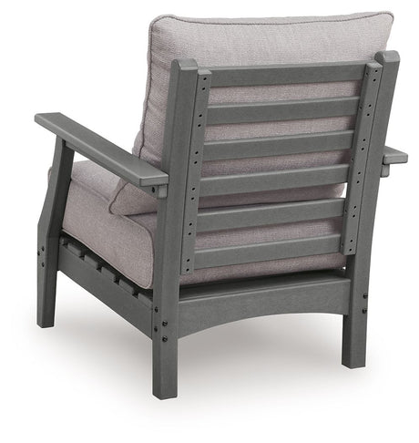 Cove Beach - Lounge Chair With Cushion (Set of 2) - Gray - view 5