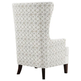 Pippin - Upholstered High Wingback Accent Chair - Latte by Coaster Fine Furniture | Bel Furniture