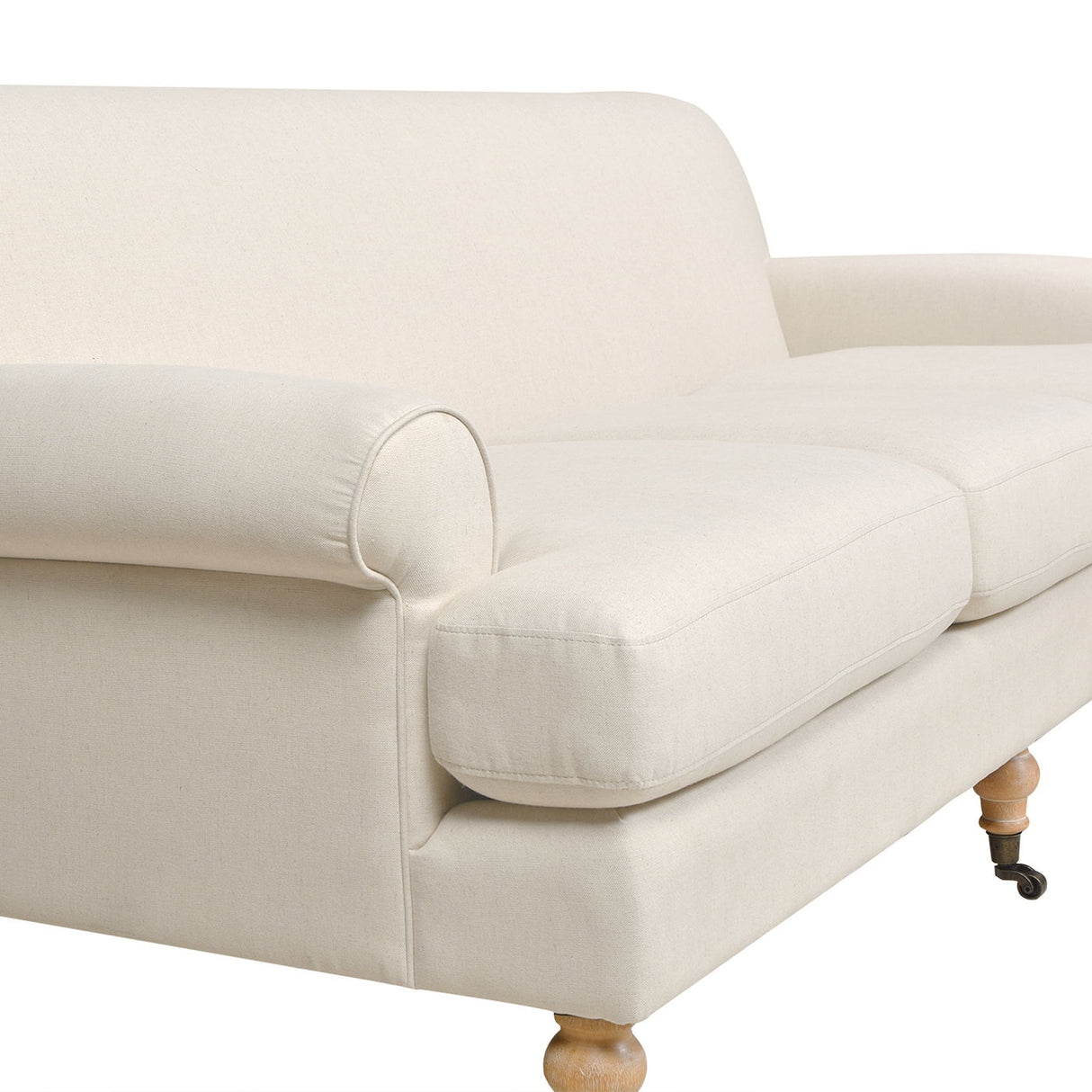Alana - L-Shape Reversible Sectional Sofa - Light Beige by Jennifer Taylor Home | Bel Furniture