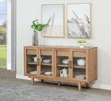 Middleton - 4-Door Sideboard Server With Dual Drawers by Coaster Fine Furniture | Bel Furniture