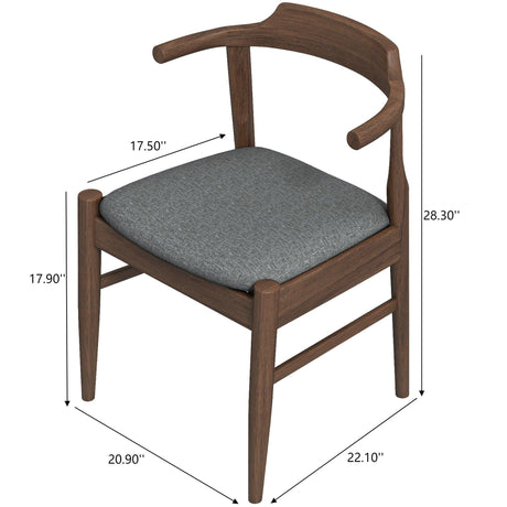 Leon - Mid-Century Modern Dining Chair (Set of 2) - view 12