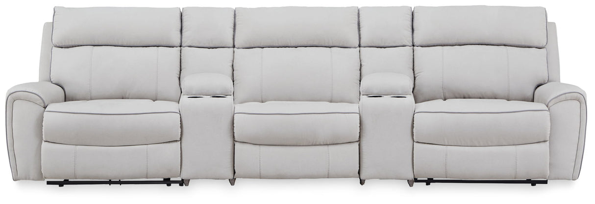 Social Pointe - Reclining Sectional