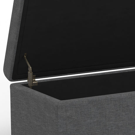Avalon - Multifunctional Storage Ottoman Bench by Simpli-Home | Bel Furniture