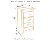 Juararo - Dark Brown - Two Drawer Night Stand by Signature Design by Ashley® | Bel Furniture