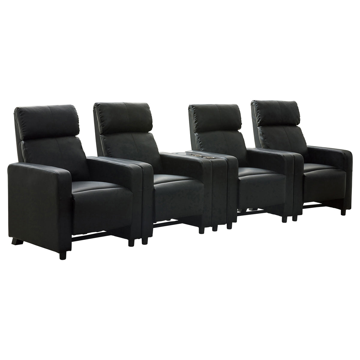 Toohey - Upholstered Tufted Recliner Living Room Set
