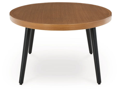 Horizon Hall - Two-tone Brown - Cocktail Table by Signature Design by Ashley® | Bel Furniture