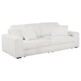 Jacana - Corduroy Upholstered Dual Power Chaise Sofa