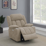 Houston - Upholstered Power Lift Recliner Chair by CoasterEveryday | Bel Furniture