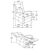 Grant - Upholstered Power Recliner Chair