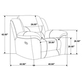Gilson - Chenille Upholstered Sofa Set