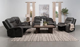 Raelynn - Upholstered Track Arm Recliner