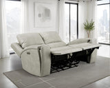 Brickston - Triple Power Reclining Loveseat