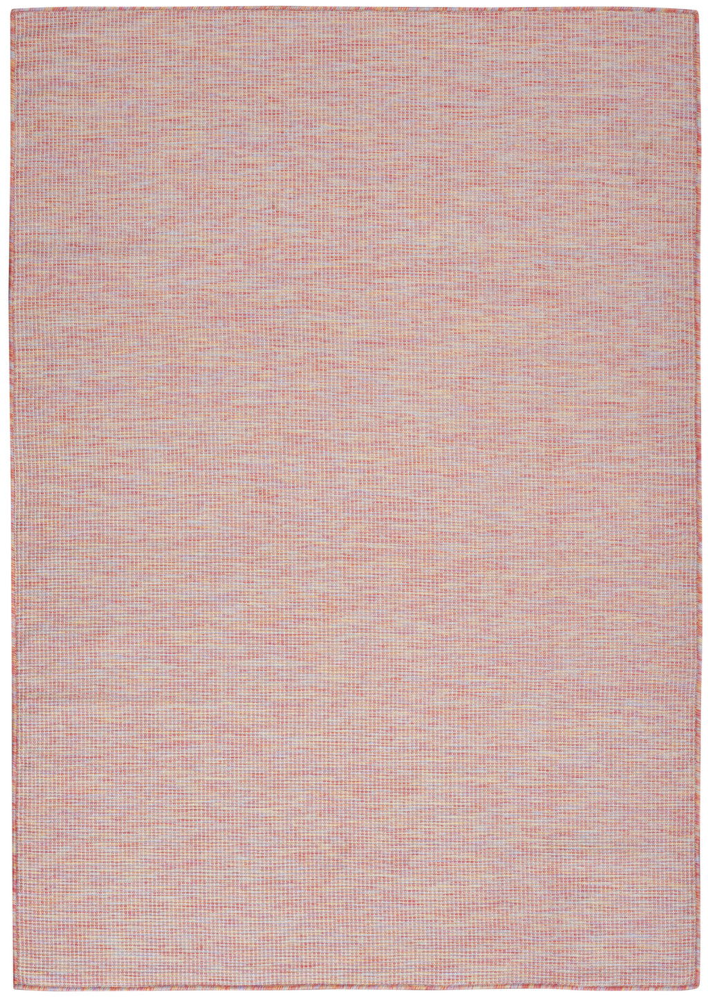 6' X 9' Power Loom Area Rug - Dark Red