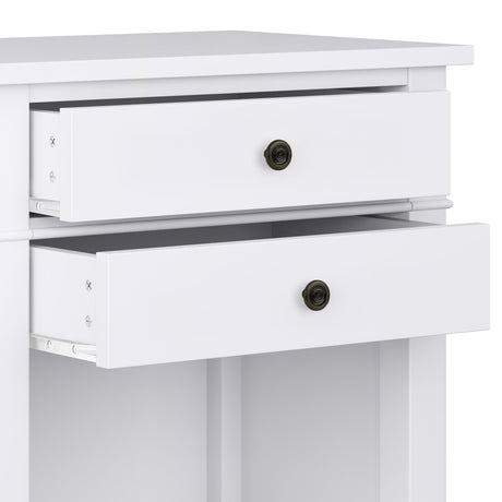 Carlton - Bedside Table, Handcrafted by Simpli-Home | Bel Furniture