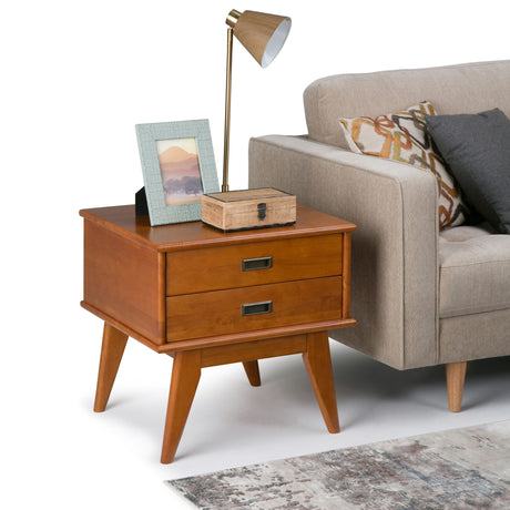 Draper - Handcrafted Mid Century End Table - view 19