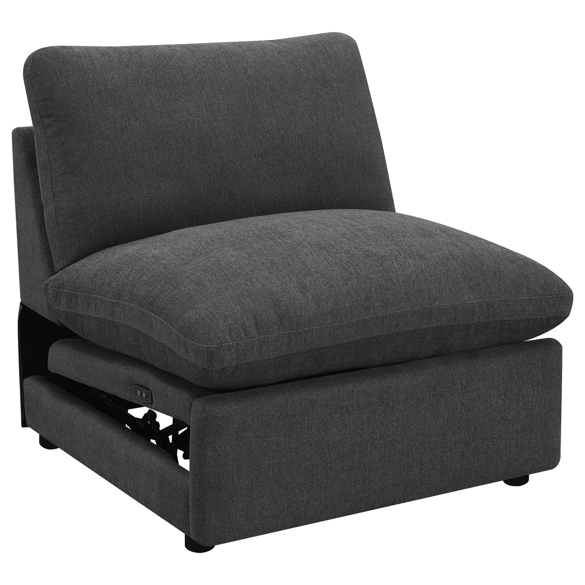 Collins Modular Sectional Chair Dark Grey