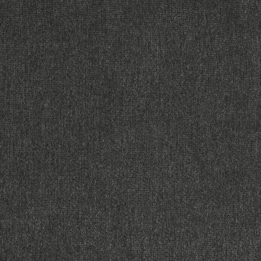 Upholstered Modular Storage Console Dark Grey