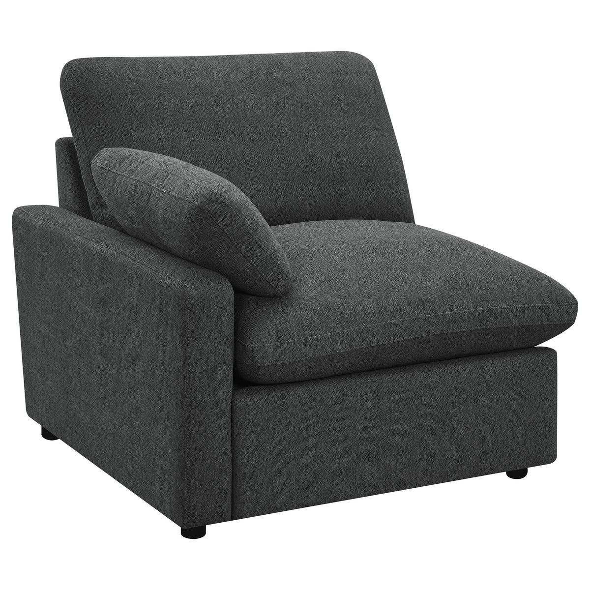 Collins Modular Sectional Chair Dark Grey