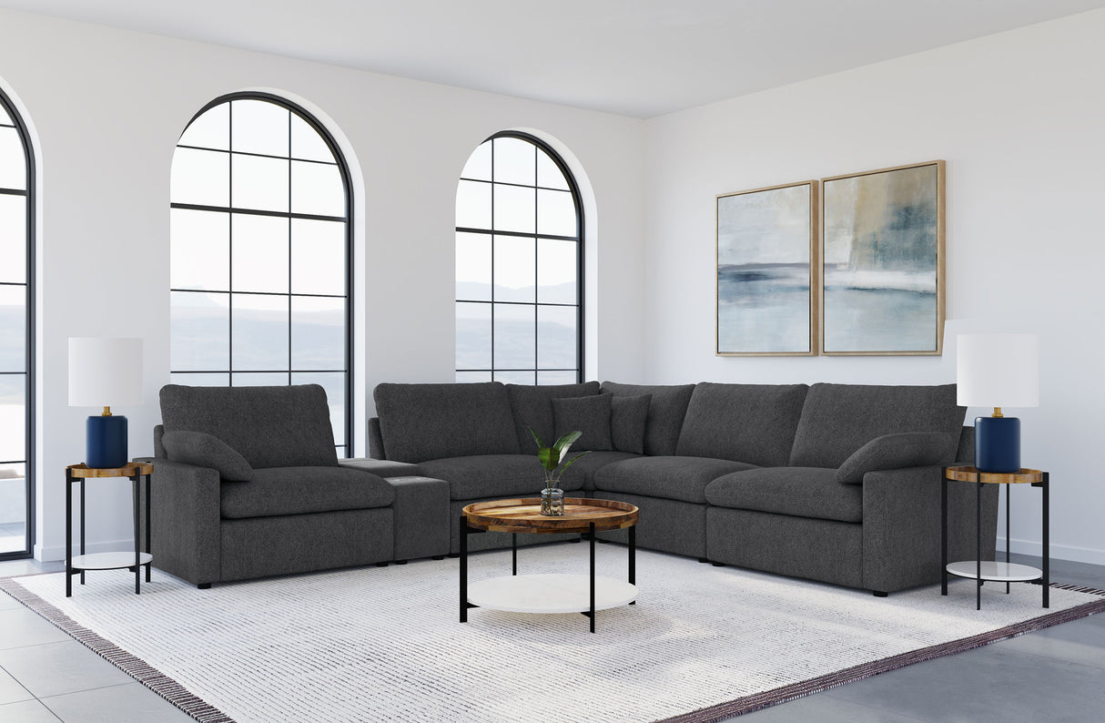 Collins - 6-Piece Modular Power Reclining Sectional