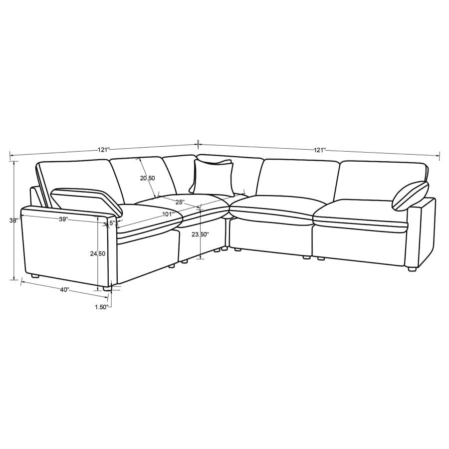 Collins - Modular Power Reclining Sectional Sofa
