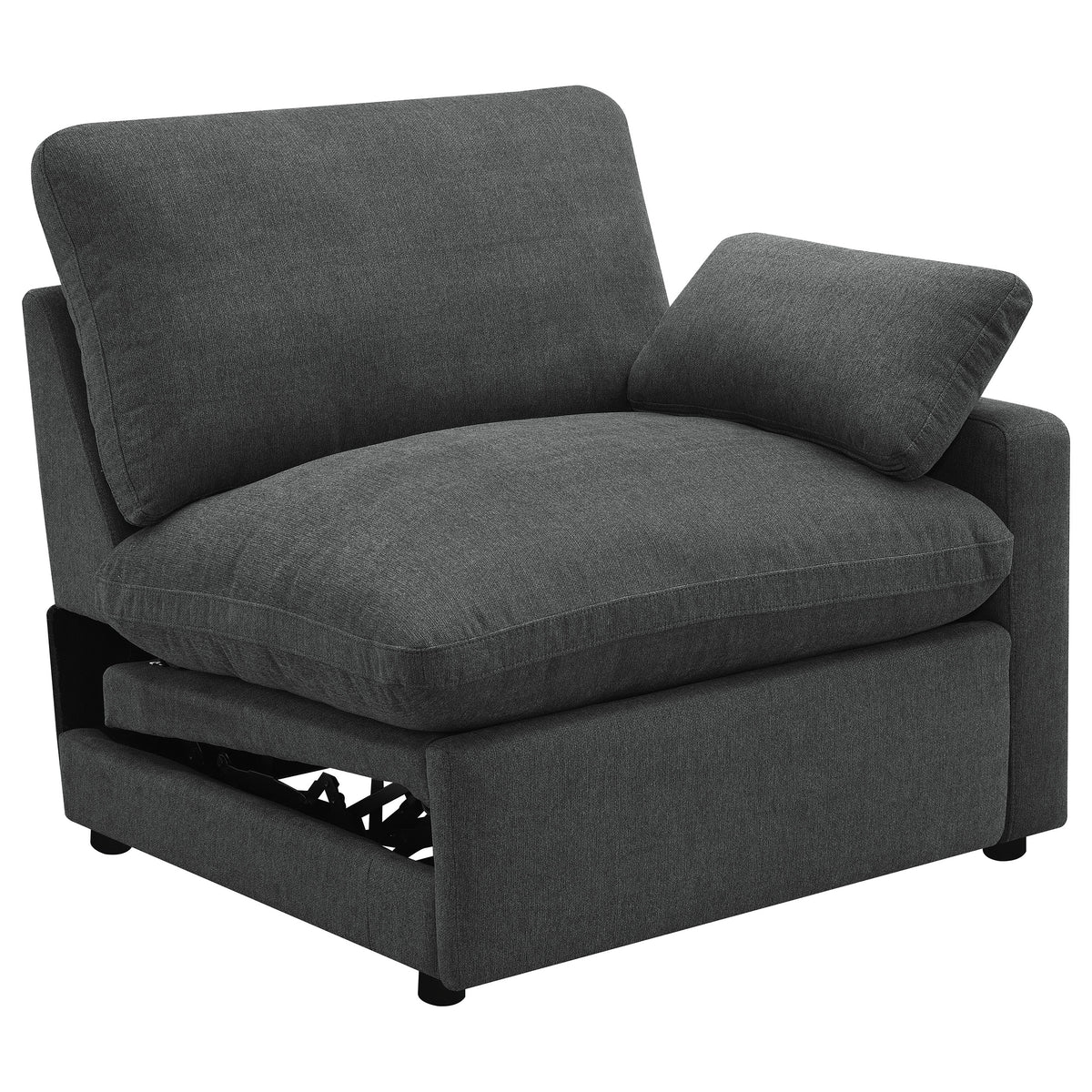 Collins Modular Sectional Chair Dark Grey
