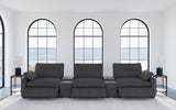 Collins - 5-Piece Power Reclining Home Theater Seating