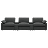 Collins - 5-Piece Power Reclining Home Theater Seating